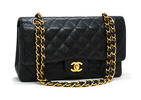 vintage Chanel purse black